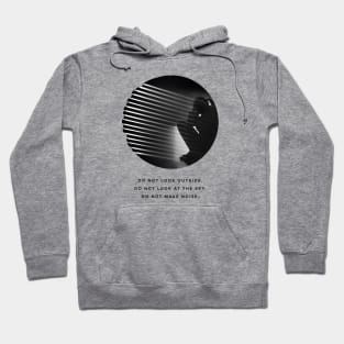 Window - Black Font Hoodie